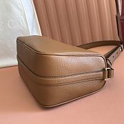 Bagsaaa Gucci Half Horsebit medium shoulder bag 860787 brown - 31.5cm - 3