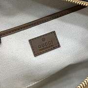 Bagsaaa Gucci Half Horsebit medium shoulder bag 860787 brown suede - 31.5cm - 3