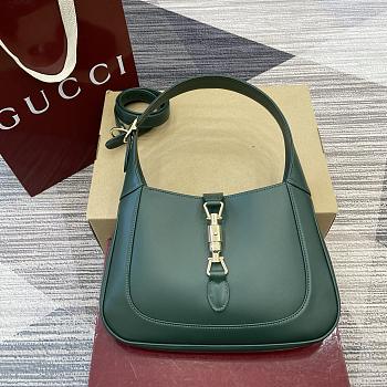 Bagsaaa Gucci Jackie 1961 medium bag 820415 green - 27.5cm