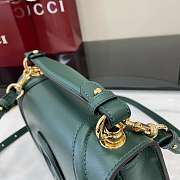 Bagsaaa Gucci Blondie Small Top Handle Bag 815714 green - 27 x 17 x 7cm - 5