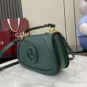 Bagsaaa Gucci Blondie Small Top Handle Bag 815714 green - 27 x 17 x 7cm - 4