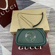 Bagsaaa Gucci Blondie mini shoulder bag 815711 green - 21.5 x 11 x 8 cm - 1