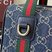 Bagsaaa Gucci Mini GG handbag 859975 blue denim - 20cm - 2