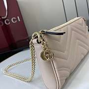 Bagsaaa Gucci GG Marmont small shoulder bag 847589 light pink - 20cm - 5