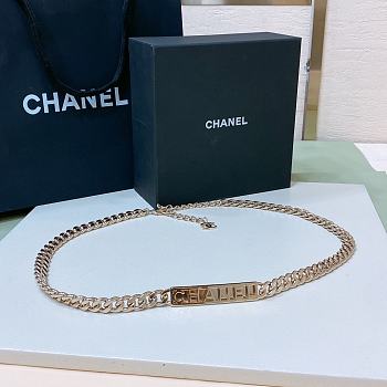 Bagsaaa Chanel gold-tone chain belt