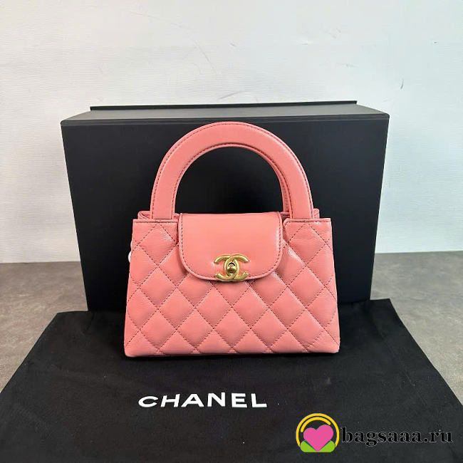 Bagsaaa Chanel Kelly Pink - 19cm - 1