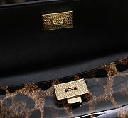 Bagsaaa Dolce & Gabbana x Kim Small Sicily top-handle bag in leopard-print - 18cm - 4