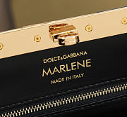 Bagsaaa Dolce & Gabbana Marlene top handle bag in black - 30cm - 2