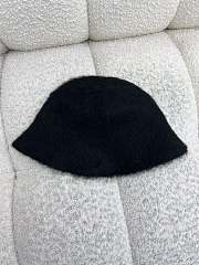 Bagsaaa Louis Vuitton LV Fluffy Hat in black - 4