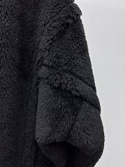 Bagsaaa Max Mara Teddy Bear Icon coat in black alpaca and wool-blend fabric - 2