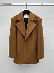 Bagsaaa YSL Saint Laurent coat in camel wool - 1