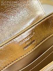 Bagsaaa Louis Vuitton Capucines Mini handbag in metallic gold - 21cm - 4