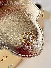 Bagsaaa Louis Vuitton Capucines Mini handbag in metallic gold - 21cm - 3