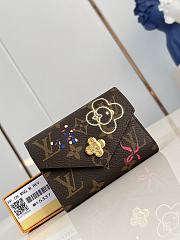 Bagsaaa LV Victorine wallet Vivienne Winter Holiday design M15337 - 9.5cm - 1