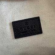 Bagsaaab Gucci Vanity medium top handle bag 857799 blue denim - 27.5cm - 4