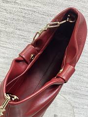 Bagsaaa Small Dior Bow Bag Red Lambskin - 26cm - 2