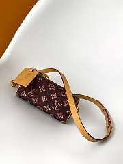 Bagsaaa LV Nano Speedy Other Monogram Canvas dark brown - 16cm - 4
