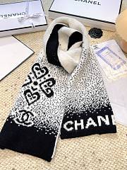 Bagsaaa Chanel scarf black and white - 1