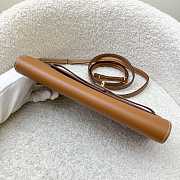 Bagsaaa Hermes Kelly Classique To Go wallet Brown & gold - 20cm - 3