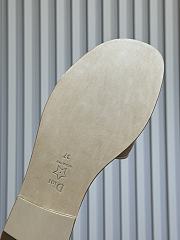 Bagsaaa Dior Dway Slide Powder Beige Grained Calfskin - 2