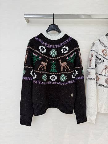 Bagsaaa Chanel Pullover brown and multicolor P79701