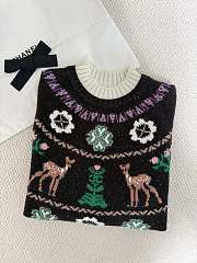 Bagsaaa Chanel Pullover brown and multicolor P79701 - 3