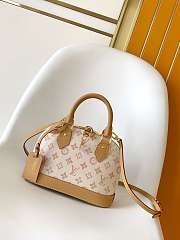 Bagsaaa LV M27525 Alma BB Monogram Origine Lin - 23.5cm - 1