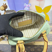 Bagsaaa LV M27530 Speedy Bandoulière 20 Monogram Origine Vert Asnière - 20.5cm - 4