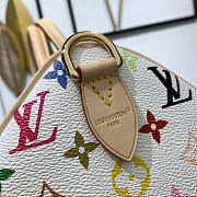 Bagsaaa M27789 LV x TM Speedy Soft 30 Multicolor/White - 30cm - 4