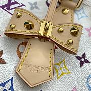 Bagsaaa M27789 LV x TM Speedy Soft 30 Multicolor/White - 30cm - 5