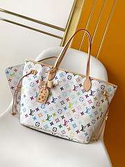 Bagsaaa M27787 LV x TM Neverfull MM Multicolor/White - 31cm - 1