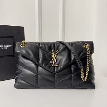 Bagsaaa YSL 577475 PUFFER MEDIUM in Nappa leather black - 35cm