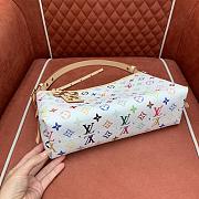 Bagsaaa M27578 LV x TM CarryAll East West Multicolor/White - 36cm - 4