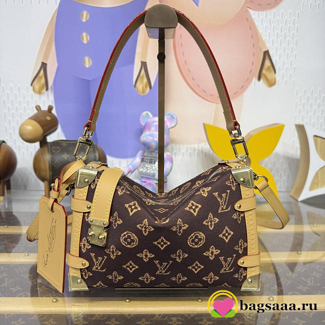 Bagsaaa LV M27516 Side Trunk MM Monogram Origine Ebène - 23.5cm - 1