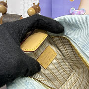 Bagsaaa LV M27891 Side Trunk MM Monogram Origine Bleu Courrier - 23.5cm - 2