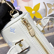 Bagsaaa LV M27702 Nano Speedy Milky White/Blue - 16cm - 2