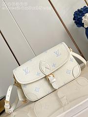 Bagsaaa LV M28054 Diane Milky White/Blue - 24cm - 1
