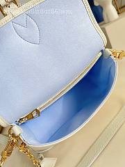 Bagsaaa LV M28054 Diane Milky White/Blue - 24cm - 3