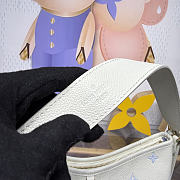 Bagsaaa LV M27573 CarryAll PM Milky White/Blue - 29cm - 4