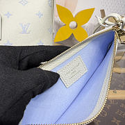 Bagsaaa LV M27573 CarryAll PM Milky White/Blue - 29cm - 2