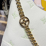 Bagsaaa LV M27571 Boulogne PM Milky White/Green - 26cm - 2