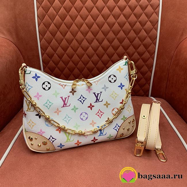 Bagsaaa M27790 LV x TM Boulogne PM Multicolor/White - 26cm - 1