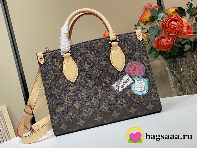 Bagsaaa LV P01900 Customizable OnTheGo PM Mon Monogram - 25cm - 1