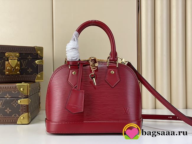 Bagsaaa LV M25562 Alma BB Rouge - 23.5cm - 1
