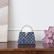 Bagsaaa LV M12947 Capucines Mini Denim Blue - 21cm - 1