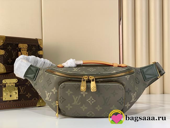 Bagsaaa LV M26933 Rush Bumbag green gray - 30cm - 1