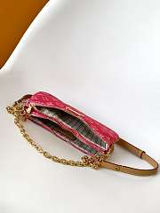Bagsaaa LV M27719 Pochette Liv Monogram Origine Rose Ruban - 24.5cm - 4