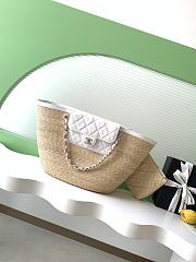 Bagsaaa Chanel Large Shopping Bag AS5952 Beige & White - 54cm - 1
