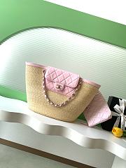 Bagsaaa Chanel Large Shopping Bag AS5952 Beige & Pink - 54cm - 1