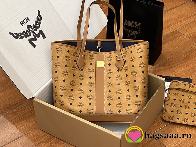 Bagsaaa MCM Medium Reversible Liz Shopper tote bag - 35cm - 1